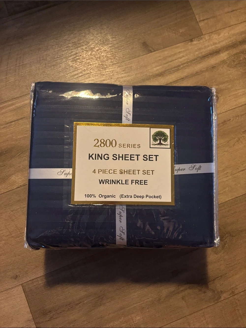 2800 Series King Sheet Set - Navy